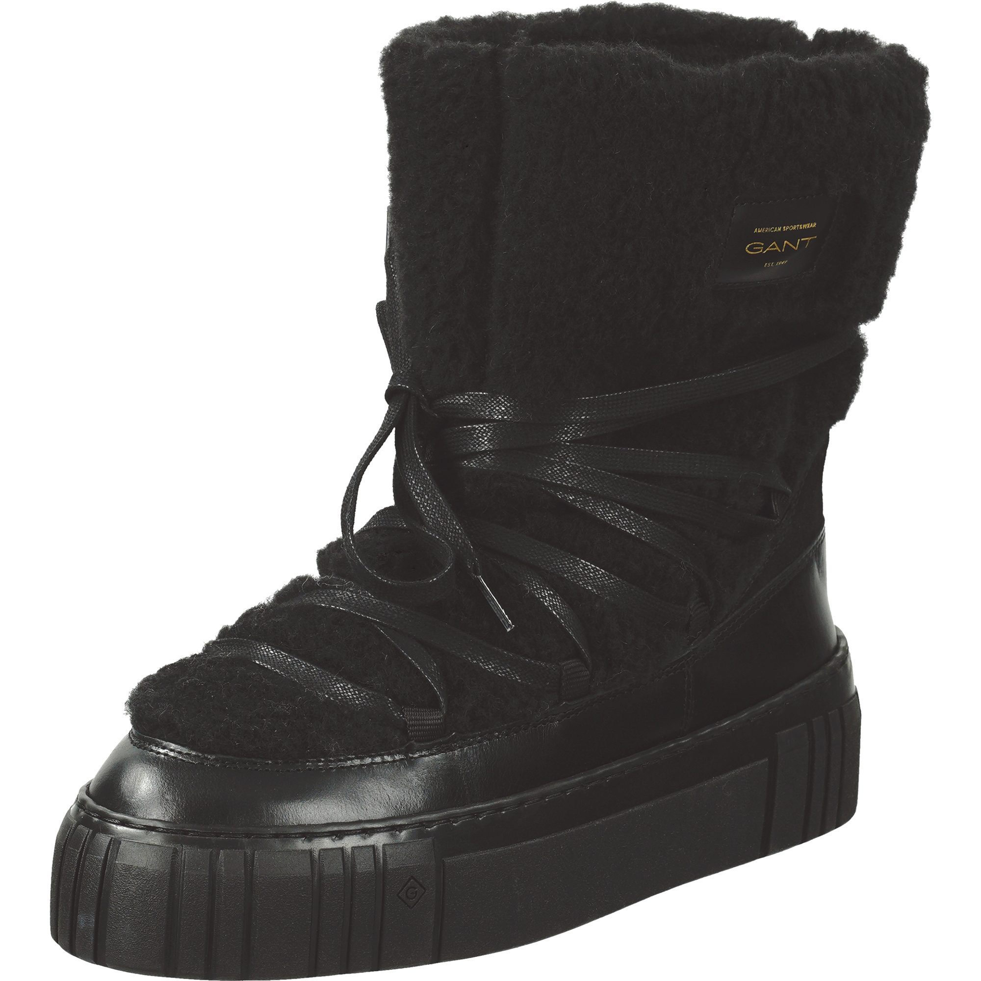 Gant Snowmont Winterboots Damen schwarz