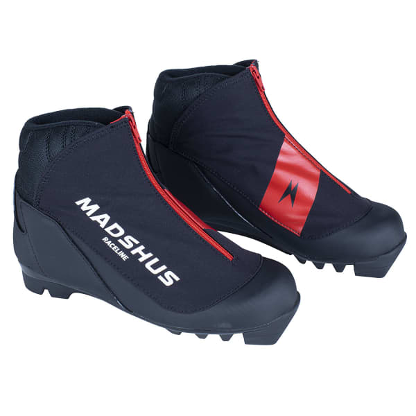 Chaussure ski de fond MADSHUS RACELINE JR BLACK/RED