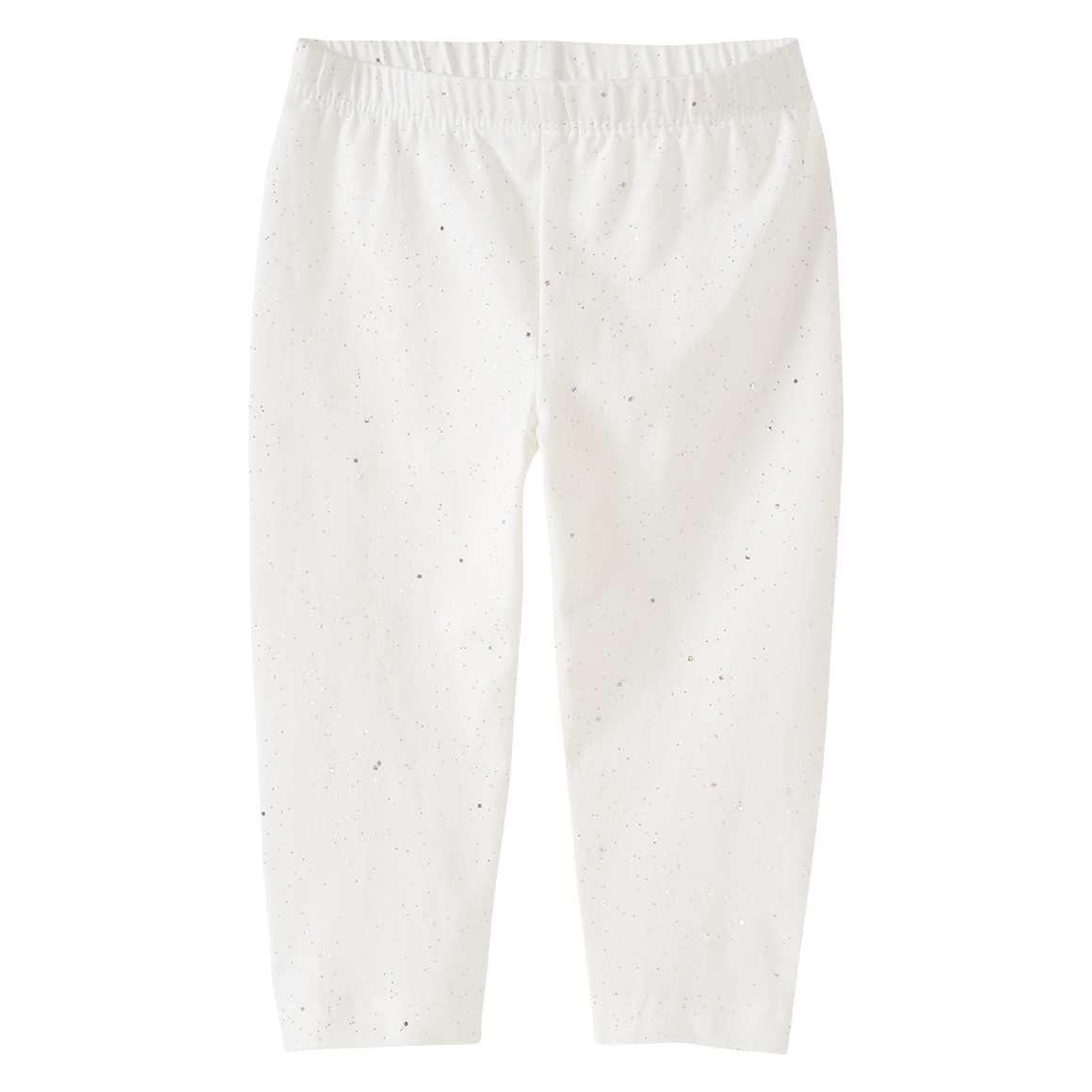 Topolino Mädchen Capri-Leggings mit Spray-Print weiss