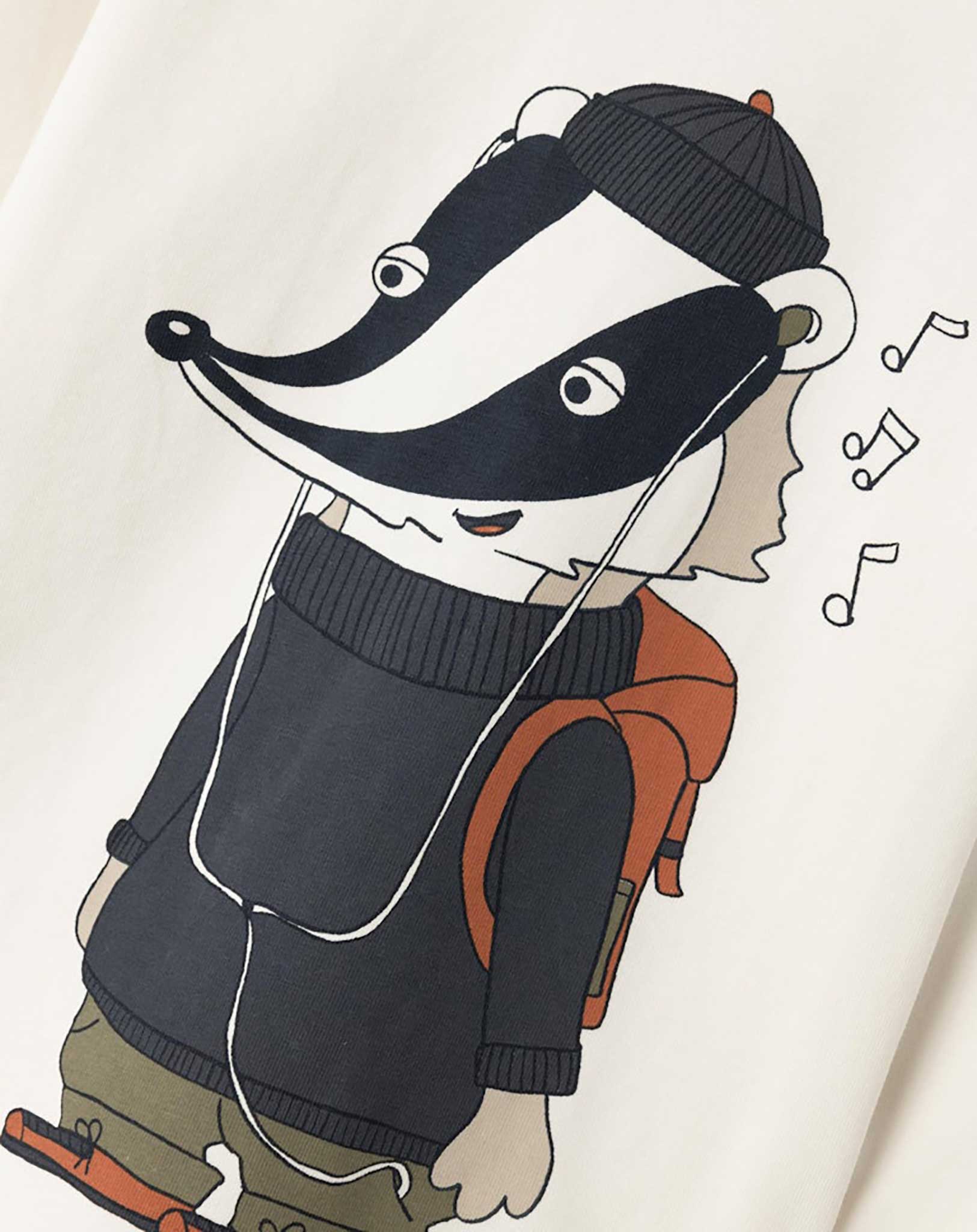 Langarmshirt NMMVUX SKUNKS in jet stream
