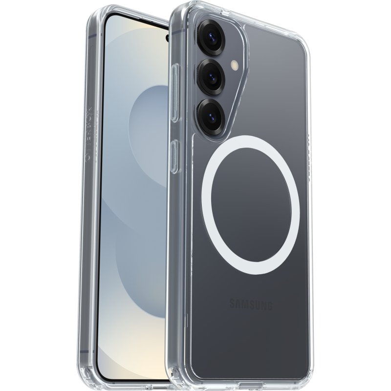 OtterBox Symmetry Series with Magnets pour Samsung Galaxy S25, transparente