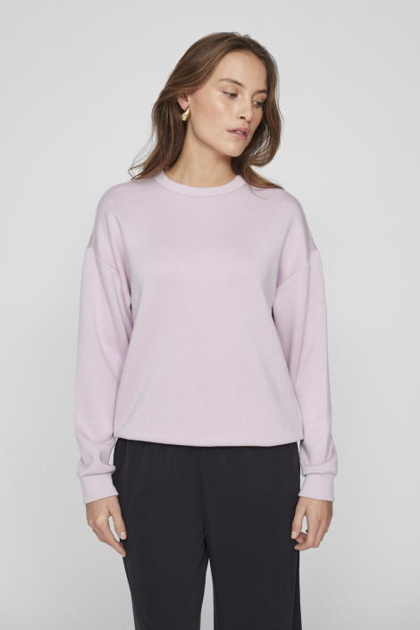 Vila roze dames sweater