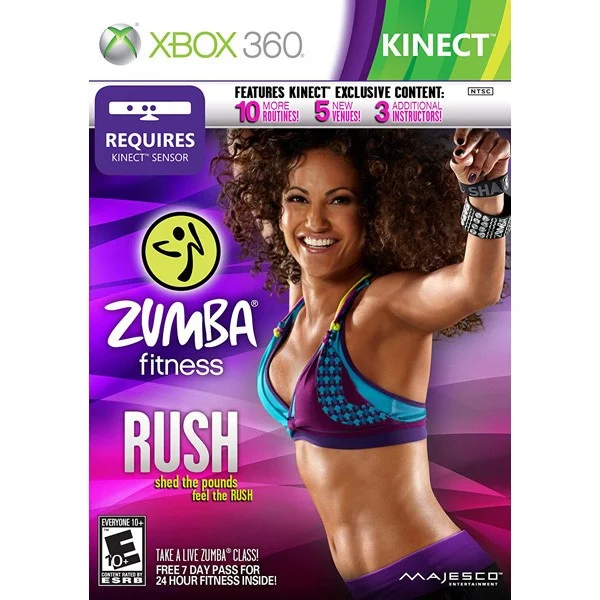 Zumba Fitness Rush (Requires Kinect)- Xbox360