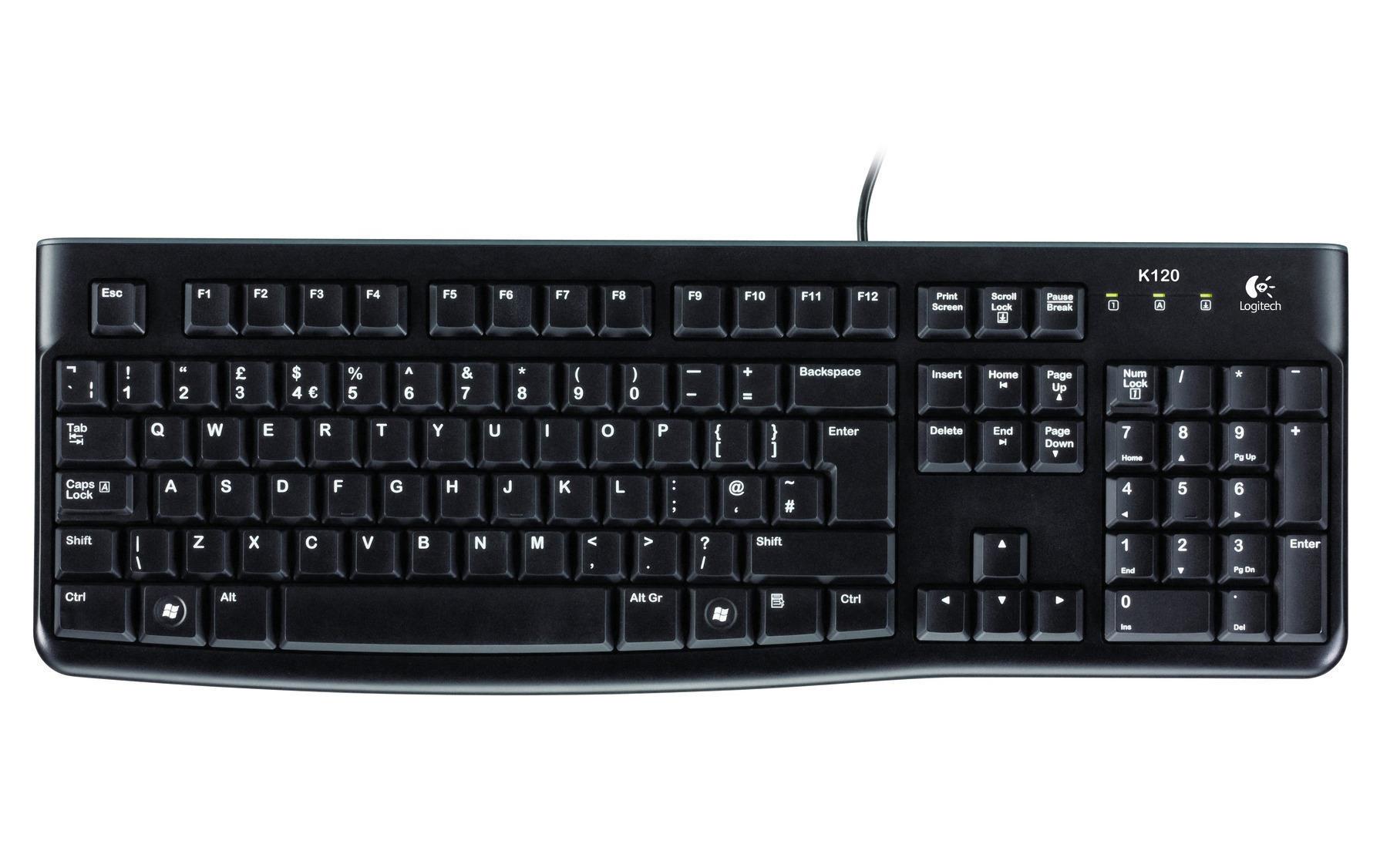 Tastatur K120 Business UK-LayoutBusiness Tastatur, UK-Layout