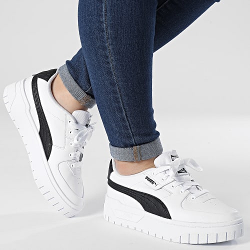 Baskets Femme Cali Dream Leather 383157 Puma White Puma Black