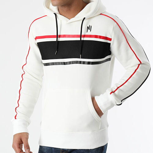 Sweat Capuche Diamond H019 Blanc