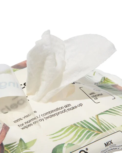 25 lingettes nettoyantes viscose