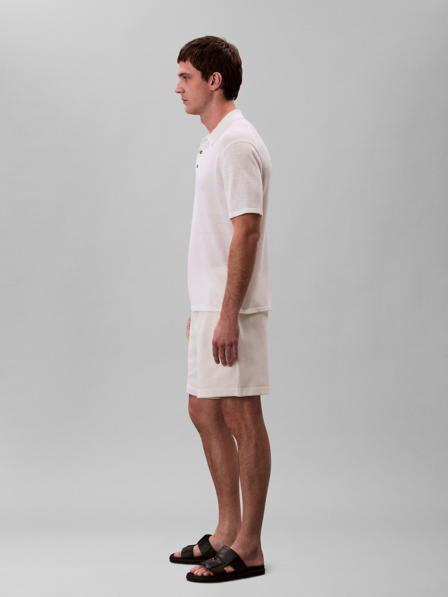 Calvin Klein Jeans Sweatshorts »HD COTTON WAFFLE SHORT«  Mit elastischem Bund