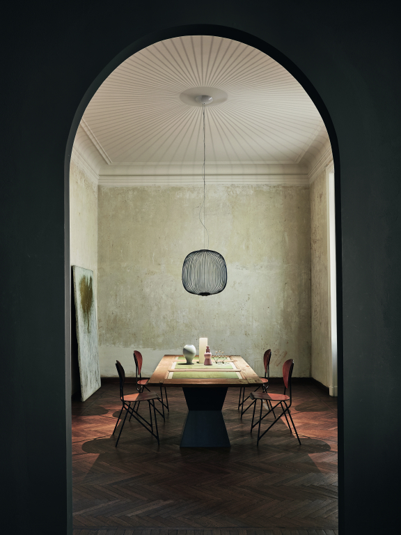 Foscarini Spokes 2 hanglamp Ø52 LED niet dimbaar wit