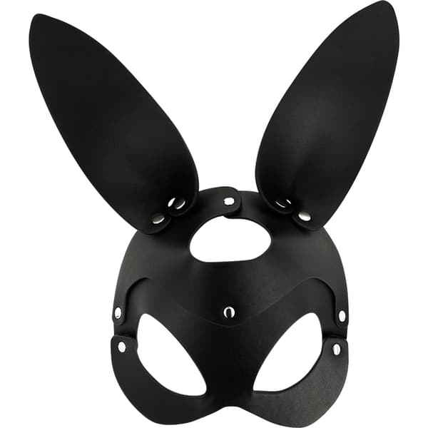 Coquette Chic Desire - Vegansk skinnmaske med kaninører