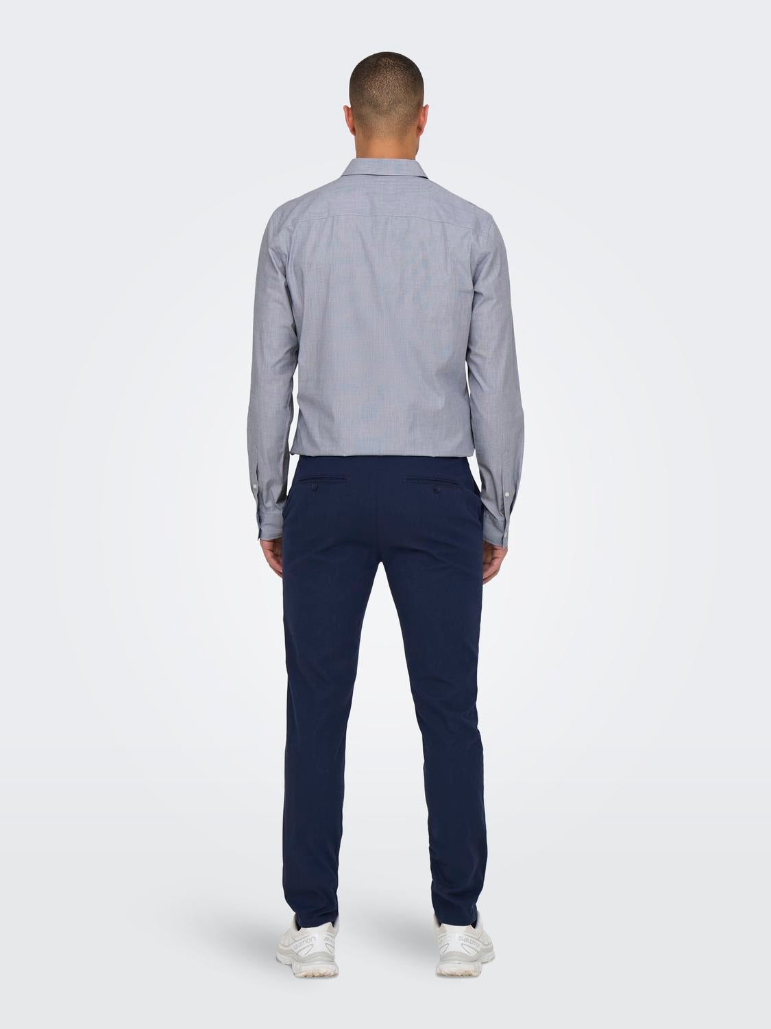 ONSMARK Slim Fit Hose Dark Navy
