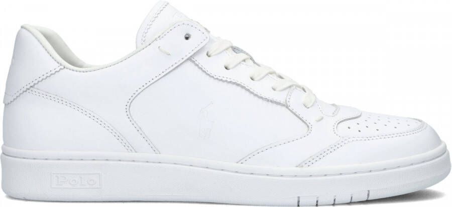 POLO RALPH LAUREN Ralph Lauren Hoge Sneakers Heren Polo Crt Lux Maat: 42 5 Materiaal: Leer Kleur: Wit
