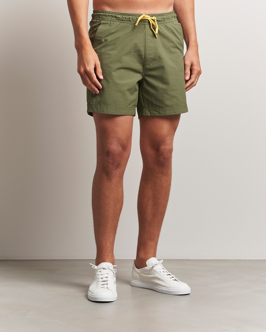 Sail Racing Tornado Striped Swimshorts Modern Green