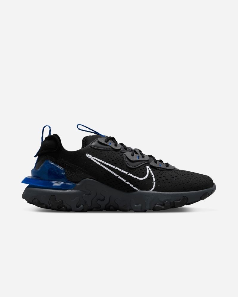 Chaussures Nike React Vision Noir & Bleu pour homme