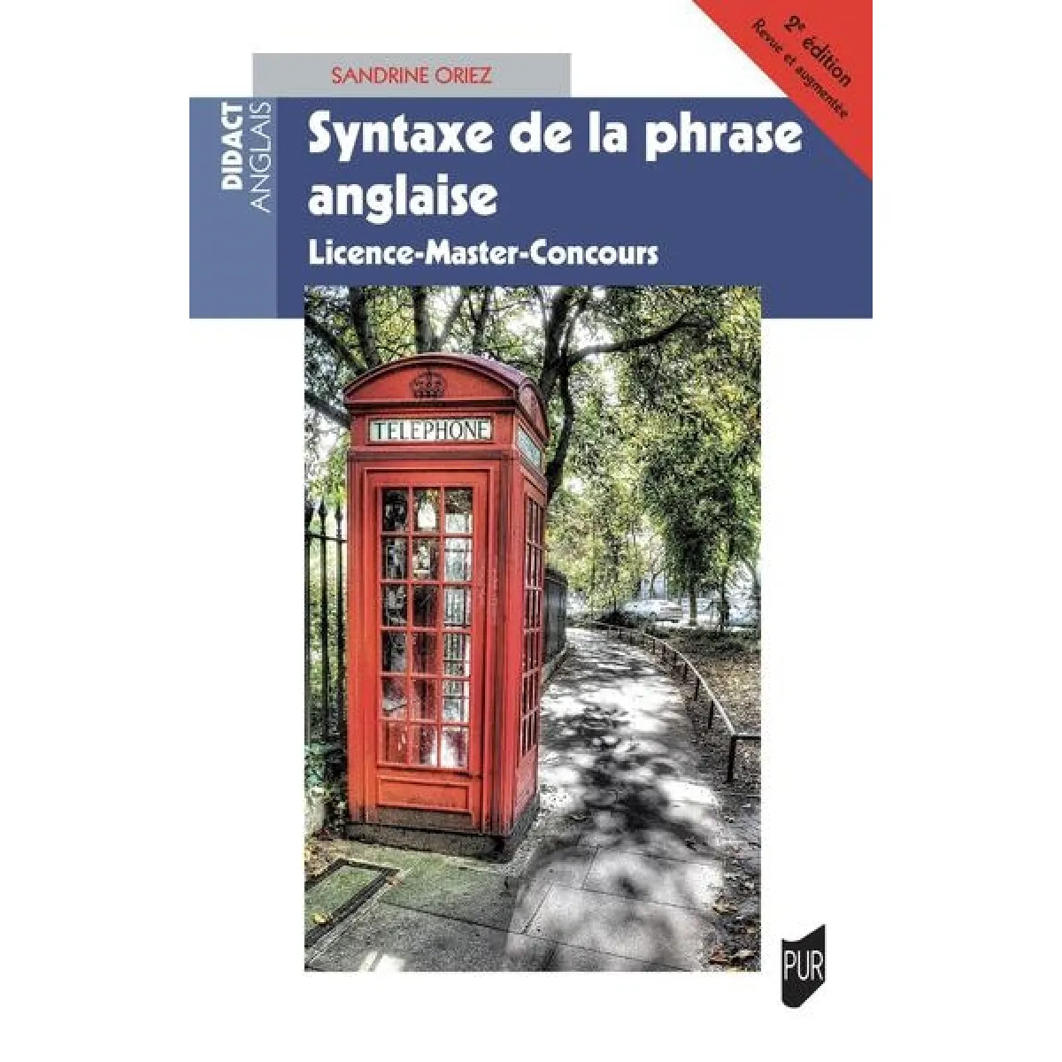 Syntaxe de la phrase anglaise : licence, master, concours