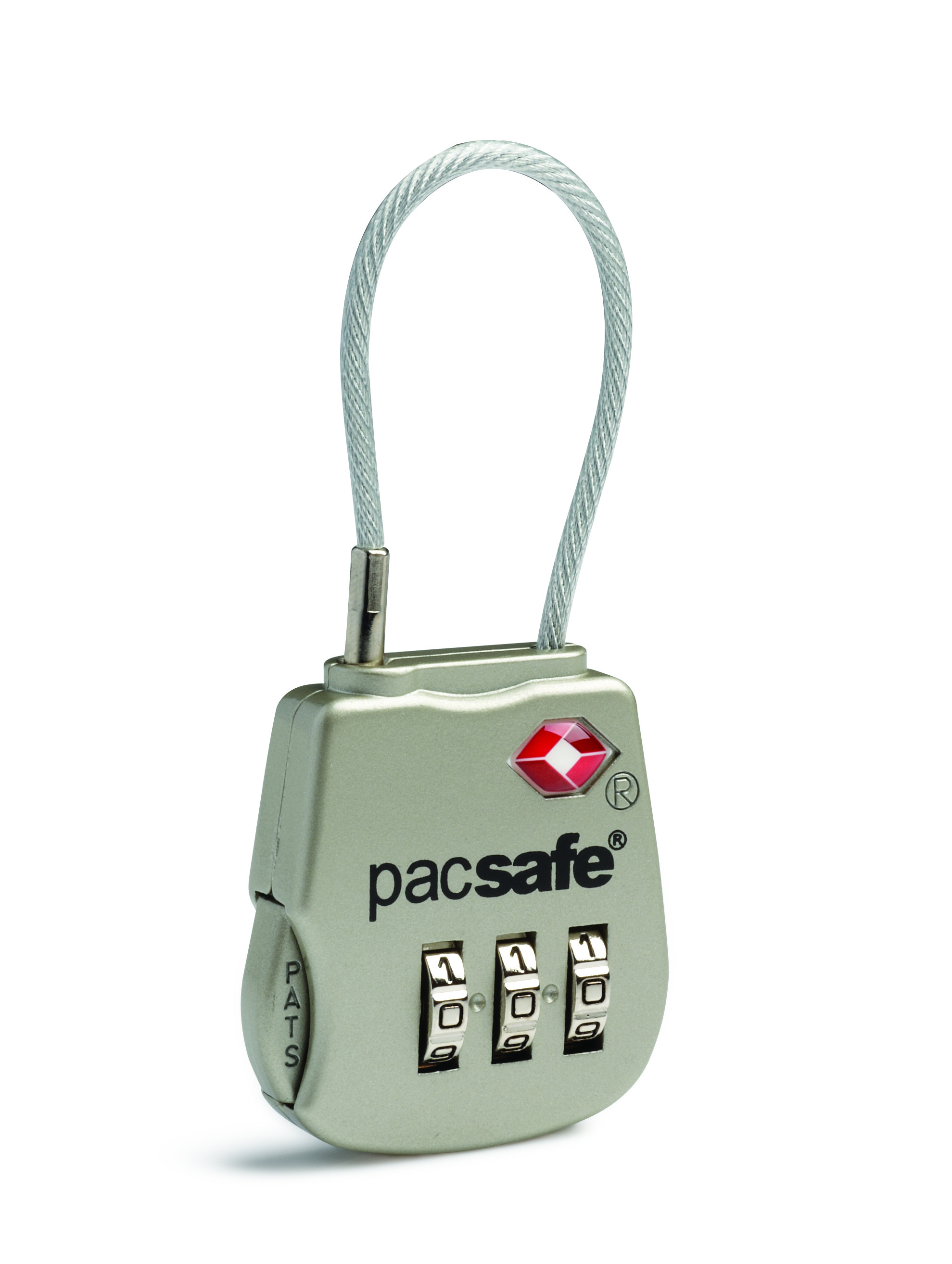 Prosafe 800 combination cable padlock