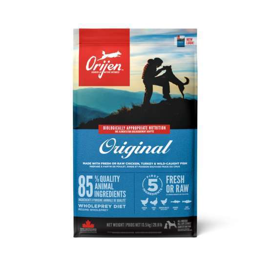 Croquettes chien adulte sans céréales viande & poisson - 11.4 kg