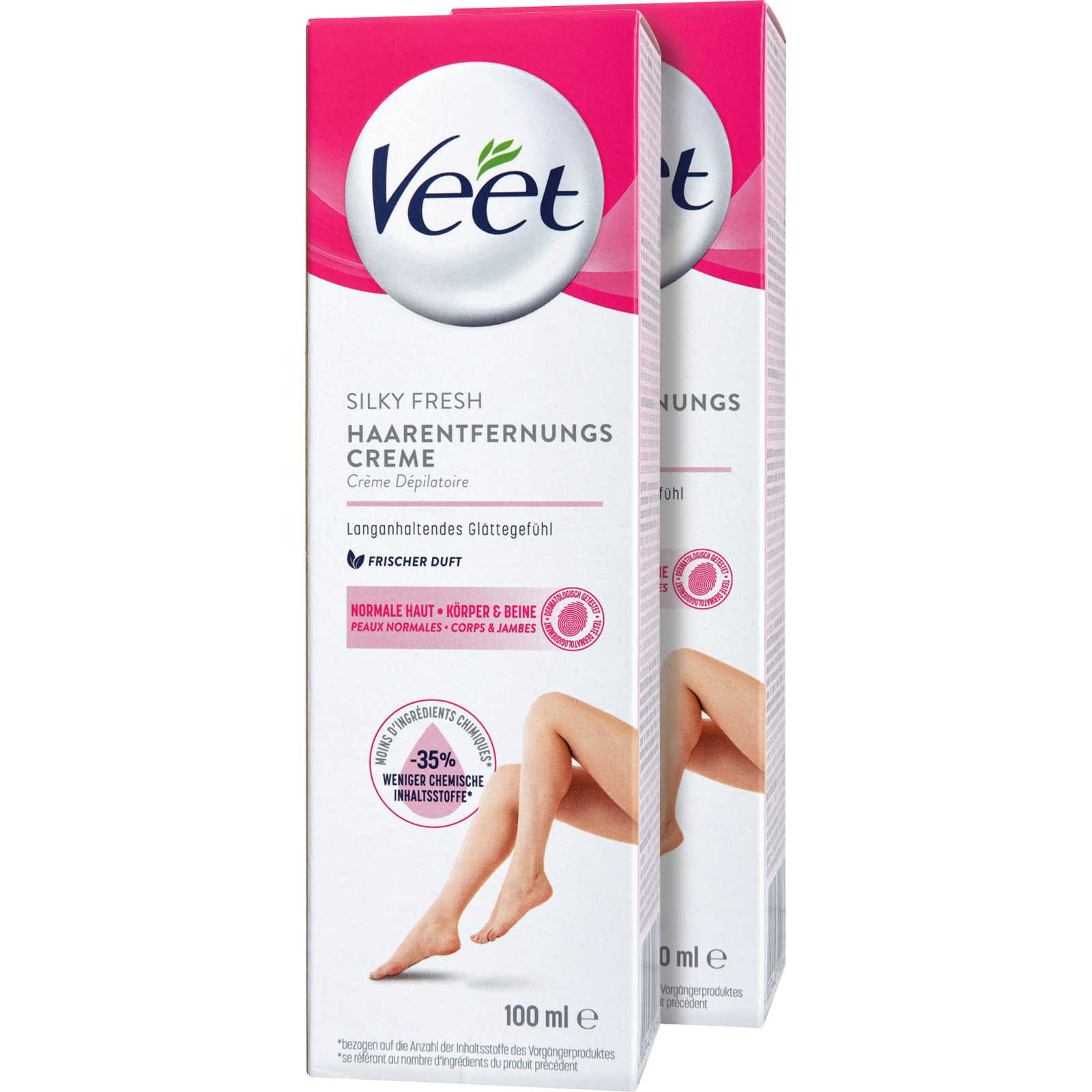 Veet Creme für normale Haut 2 x 100 ml