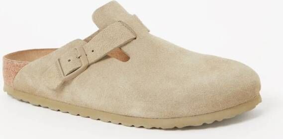 Birkenstock Boston Sandalen & Slides faded khaki maat: 41 beschikbare maaten:41 42 43 44 45 46