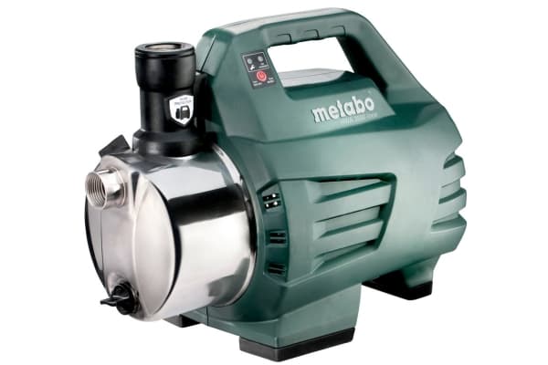 Metabo 600978000, Tilførsel pumpe, 1100 W, AC, 4,5 stang, 3500 l/t, IPX4