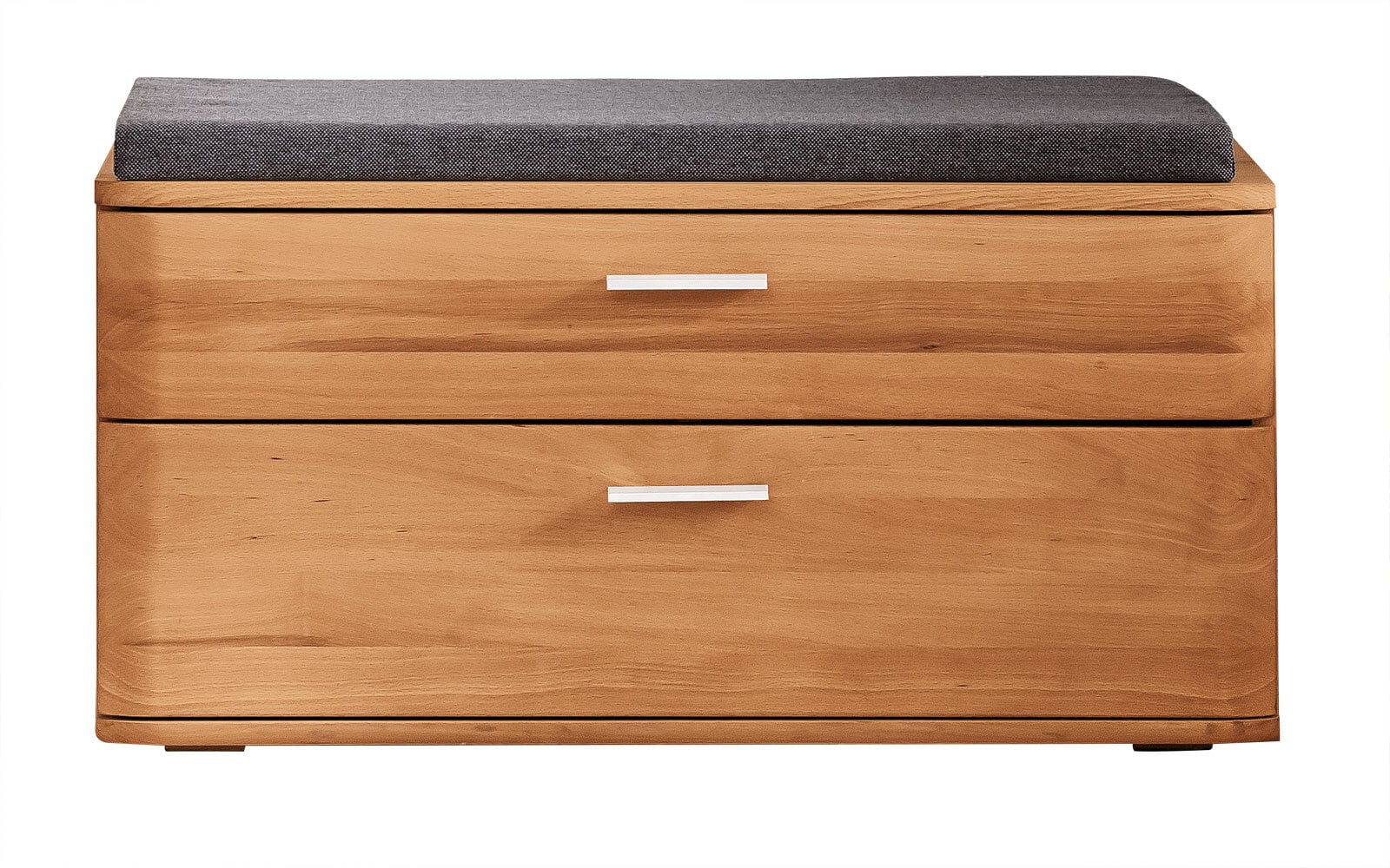 VALMONDO Bank VEDURA 90 x 44 x 38 cm Teilmassiv braun