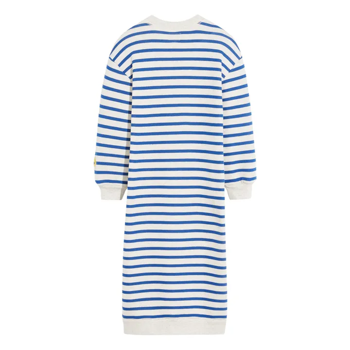 Bellerose Robe Sweat Fadola Marinière | Ecru chiné