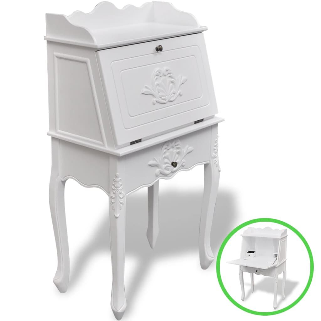 Houten secretaire in Franse stijl
