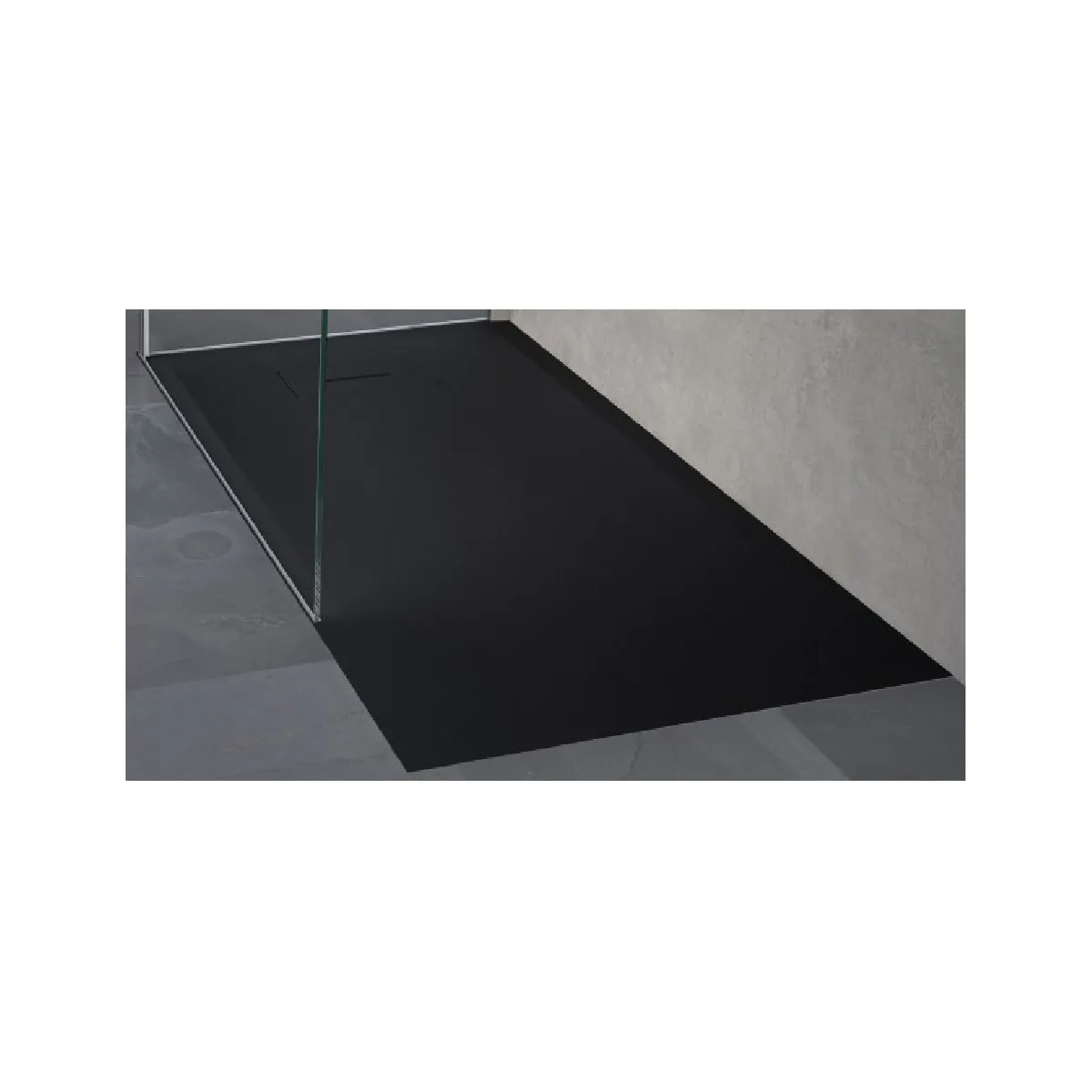 Novellini Novosolid 170x80 - Noir