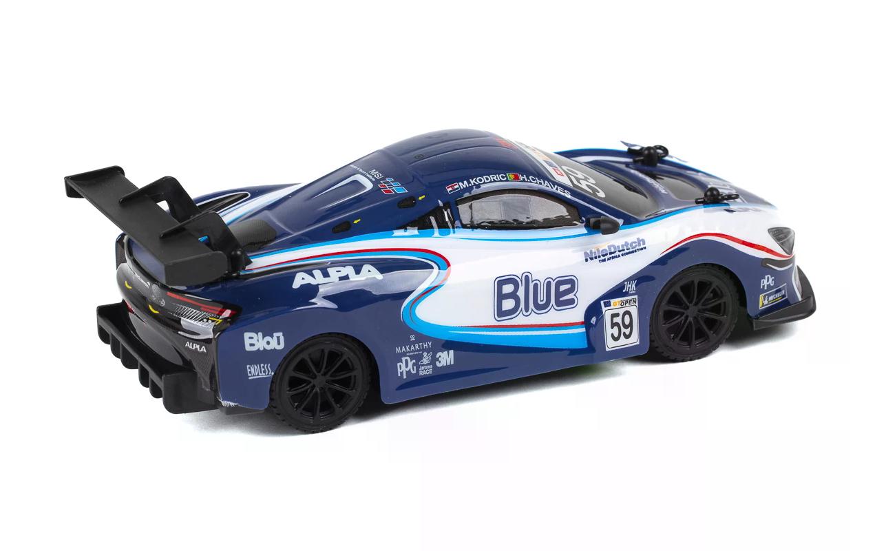 Auto McLaren 720S GT3 Blau, 1:24Ferngesteuerter Sportwagen für Kinder ab 6 Jahren
