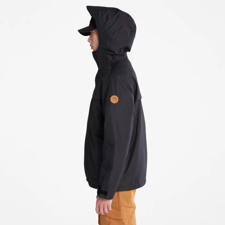 Veste imperméable 3 en 1 Benton pour homme en noir
