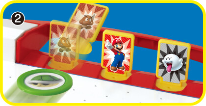 Super Mario - Air Hockey Bordspil