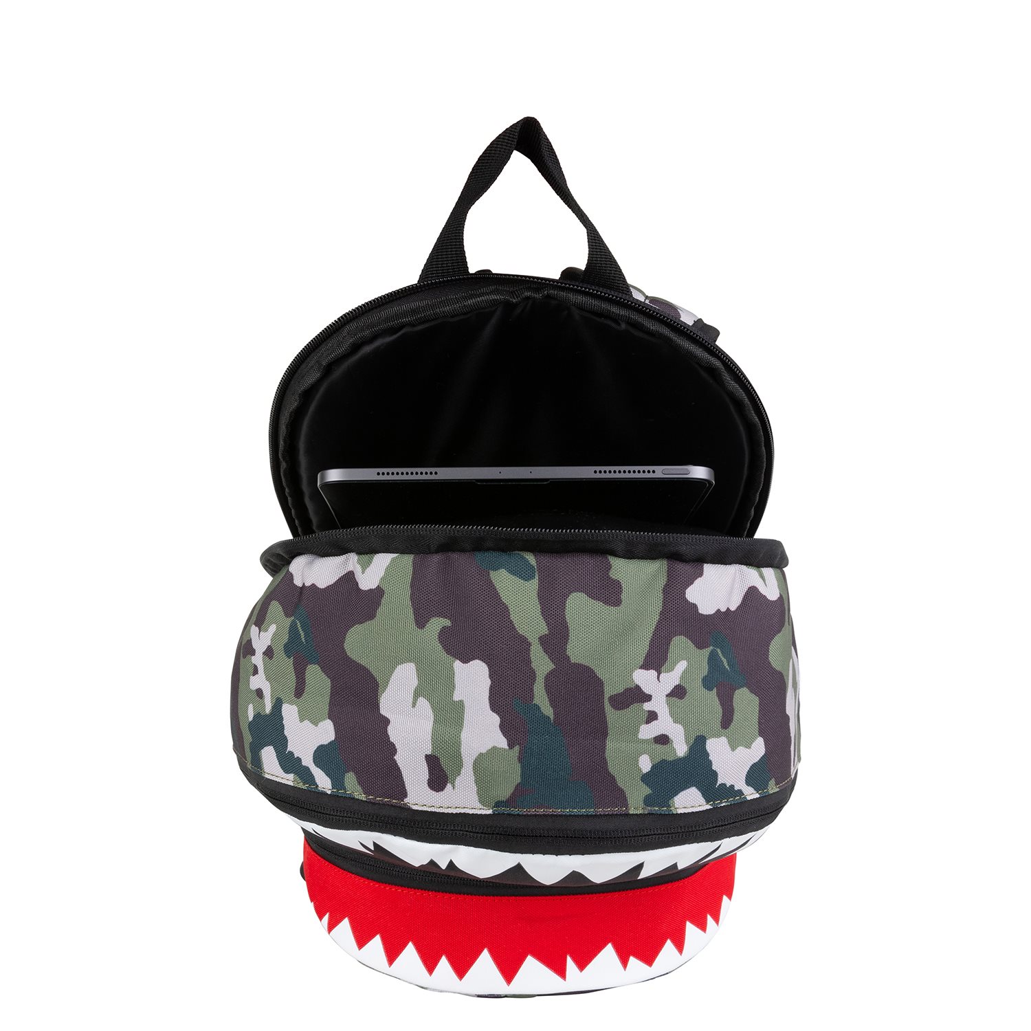 Pick & Pack Shark Shape Backpack M camo
