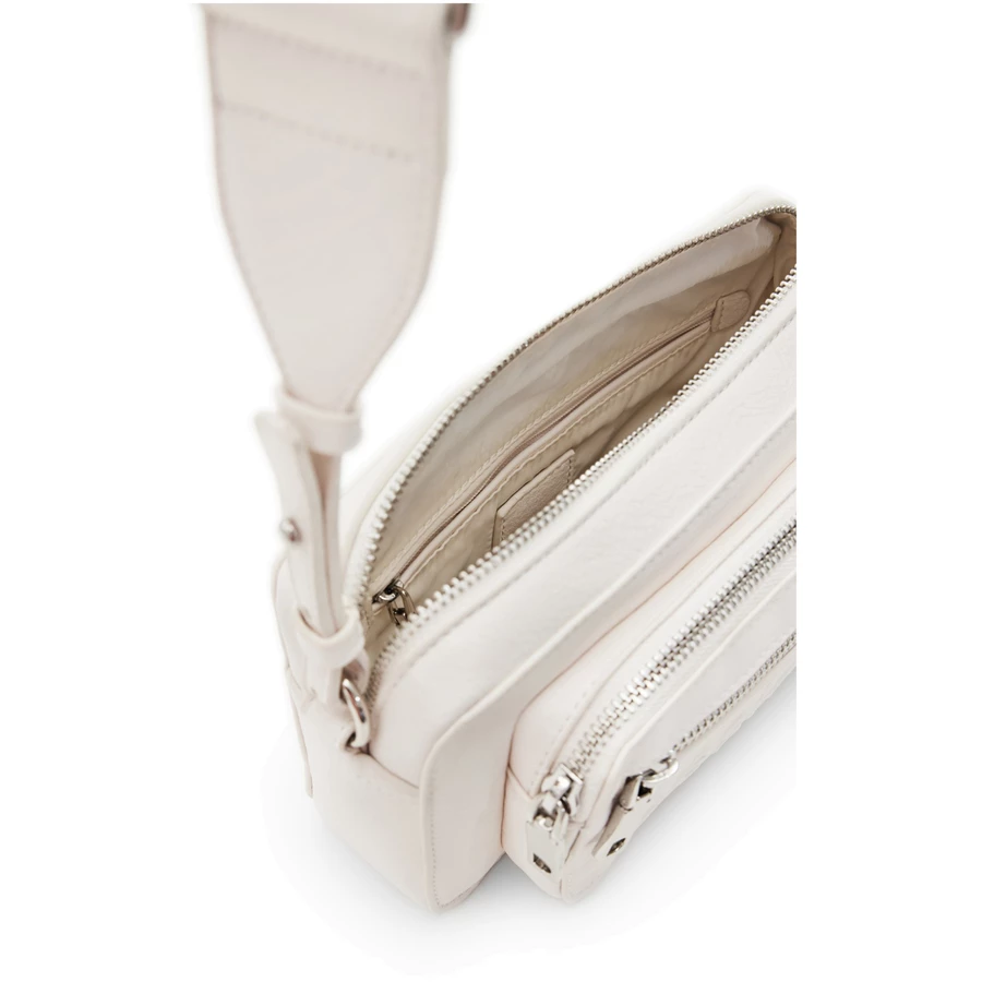 Desigual Half Logo 24 Cambridge 2.0 - Schultertasche 22 cm white