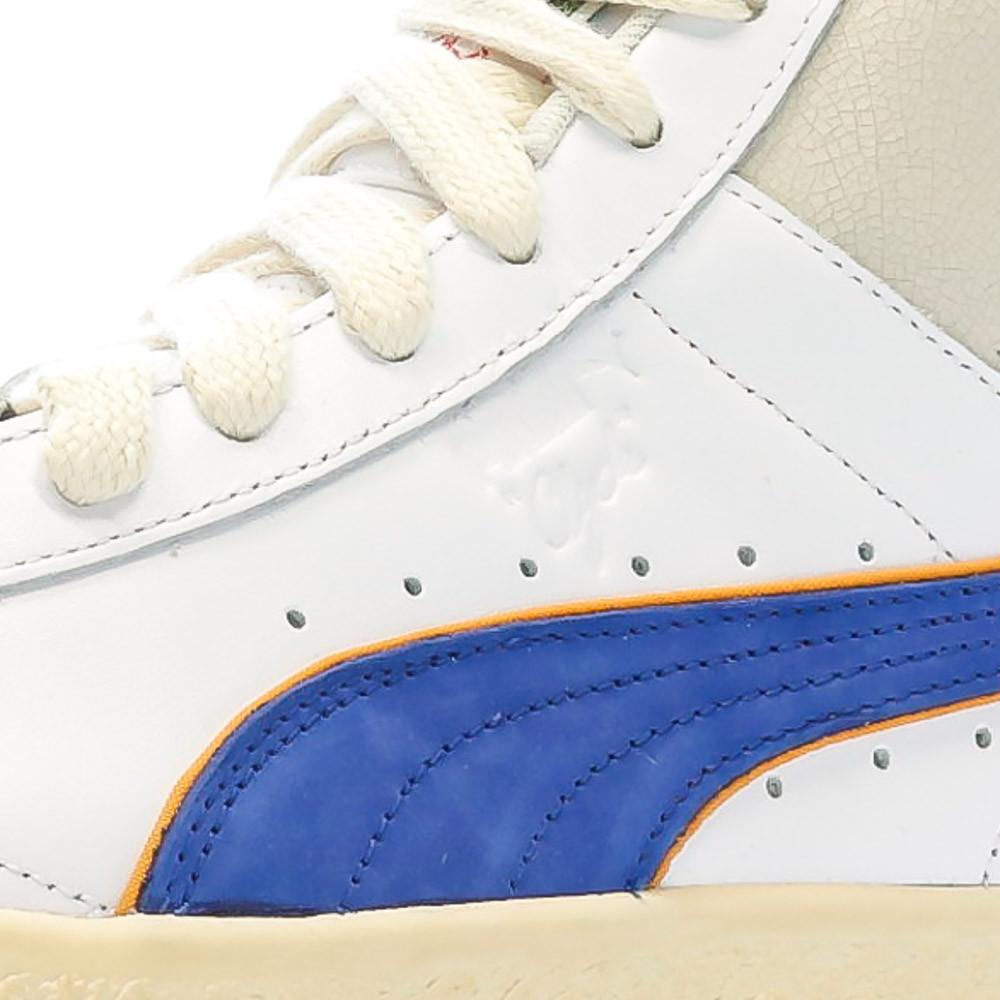 Puma Baskets Blanches Homme Puma Clyde Mid