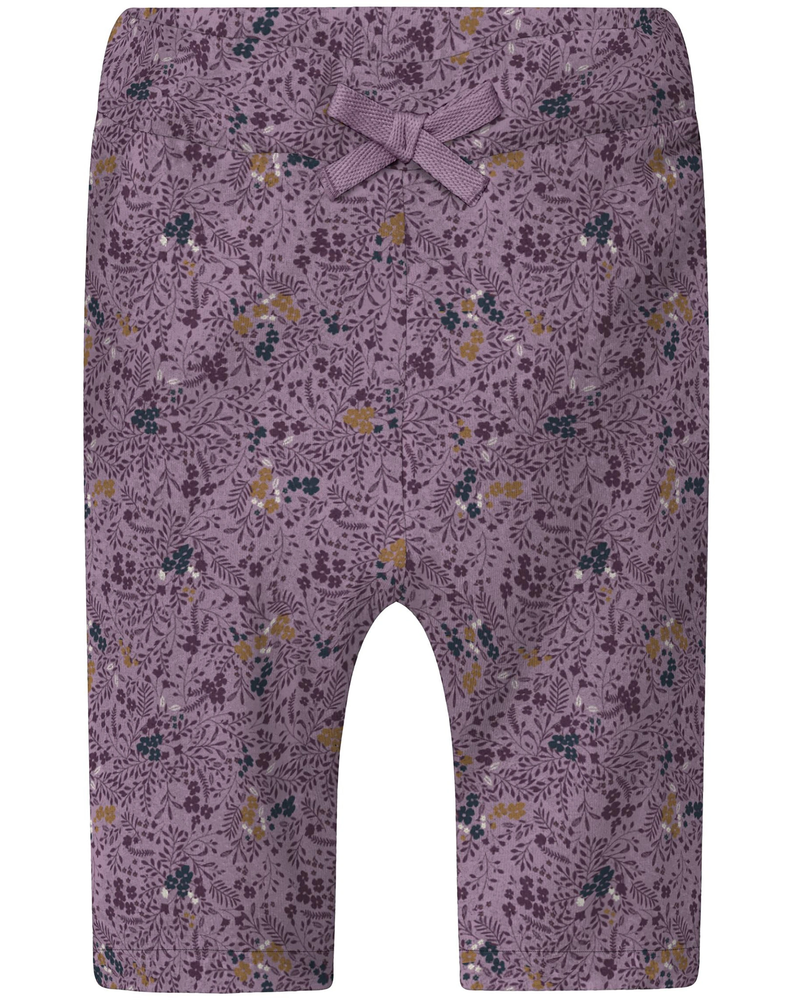 Stoffhose NBFSOBIA FLOWERS in lavender mist