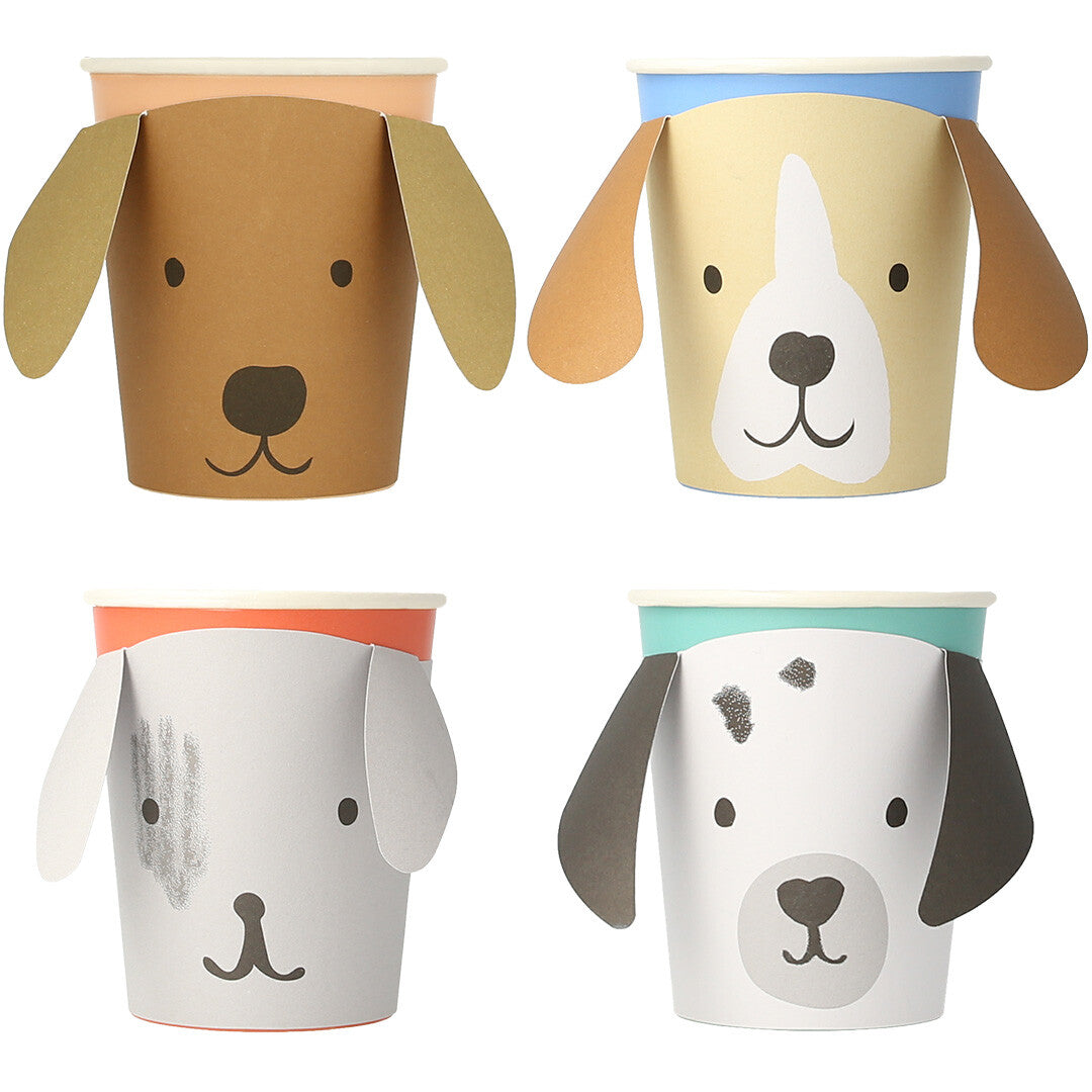 Meri meri bekers honden - 8st