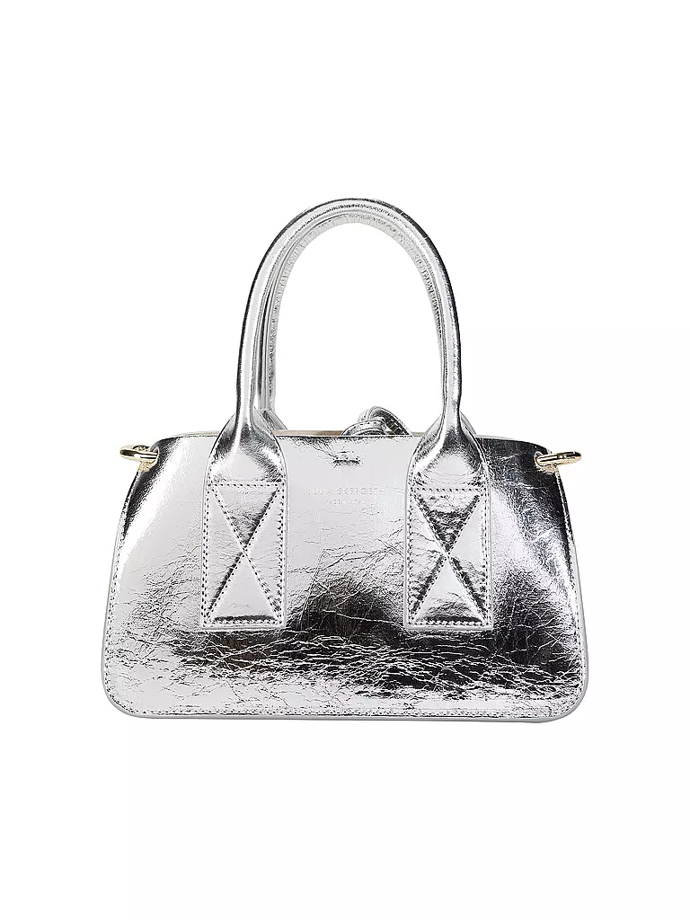 JULIA SKERGETH Ledertasche - Shopper Small silber