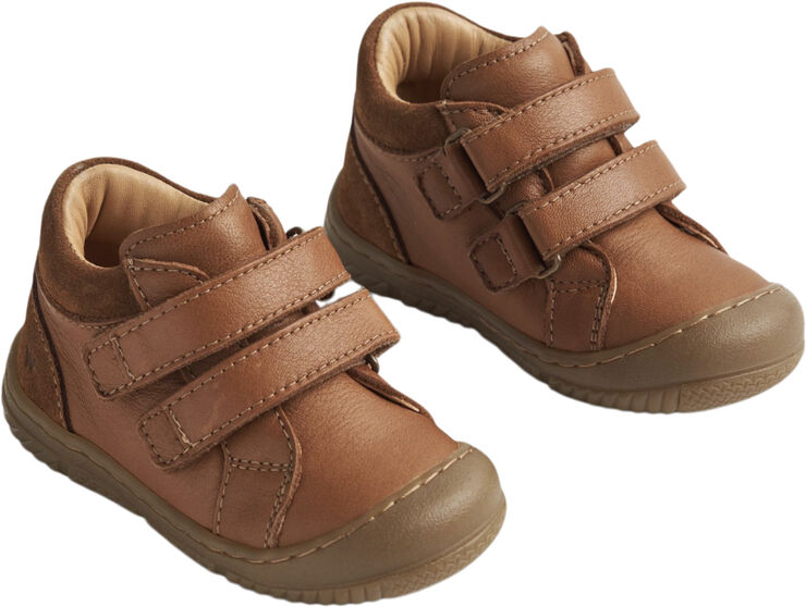 Wheat Ivalo Dobbelt Velcro Prewalker Cognac