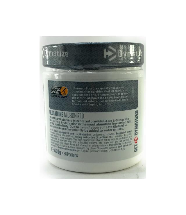Glutamina Micronizada Dymatize 400g