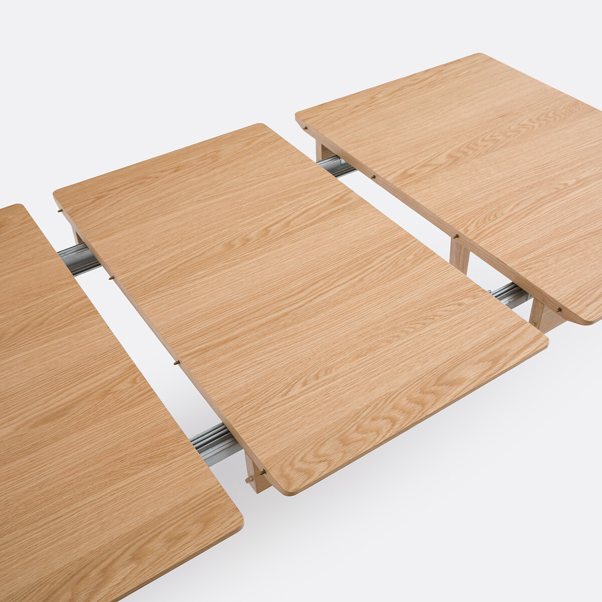 LA REDOUTE INTERIEURS<br>Mesa extensível Tioga 4-10 lugares folheado a carvalho