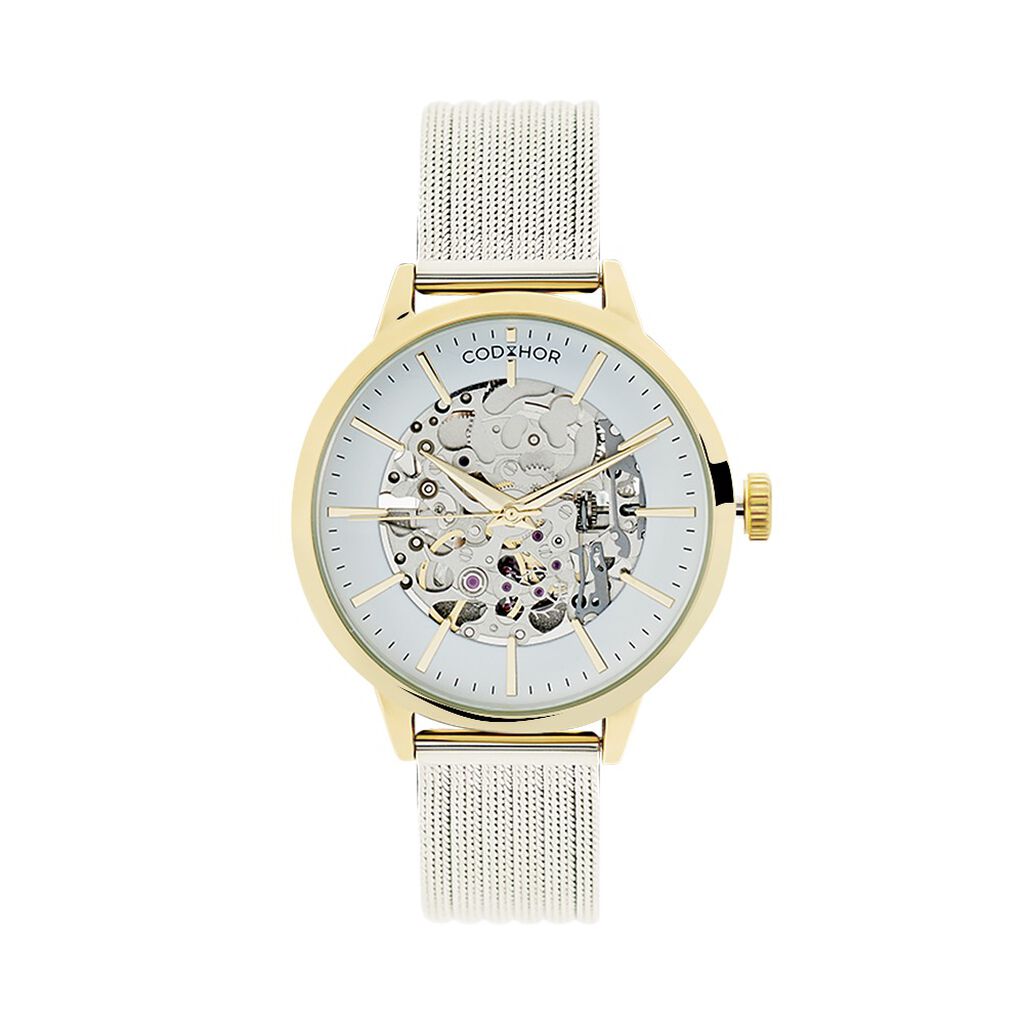 Montre Codhor Louise Blanc