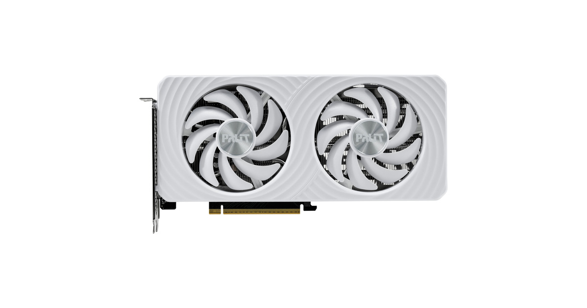 PalitGeForce RTX 5060 Ti OC WHITE 8GB grafische kaart  (Wit, DLSS 4, 3x DisplayPort, 1x HDMI 2.1)