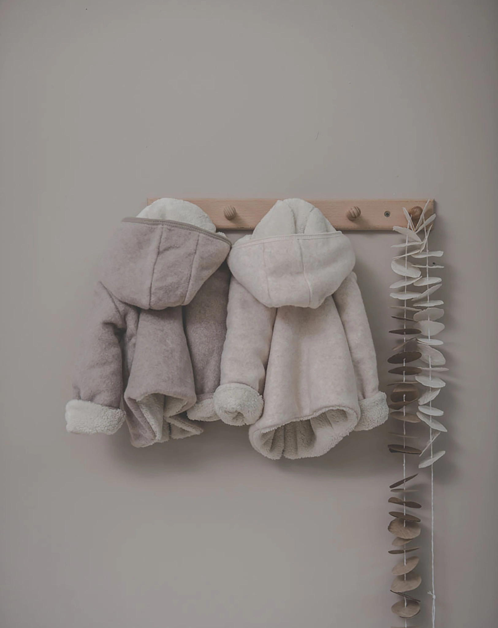 Wende-Babyjacke DENVER in clay