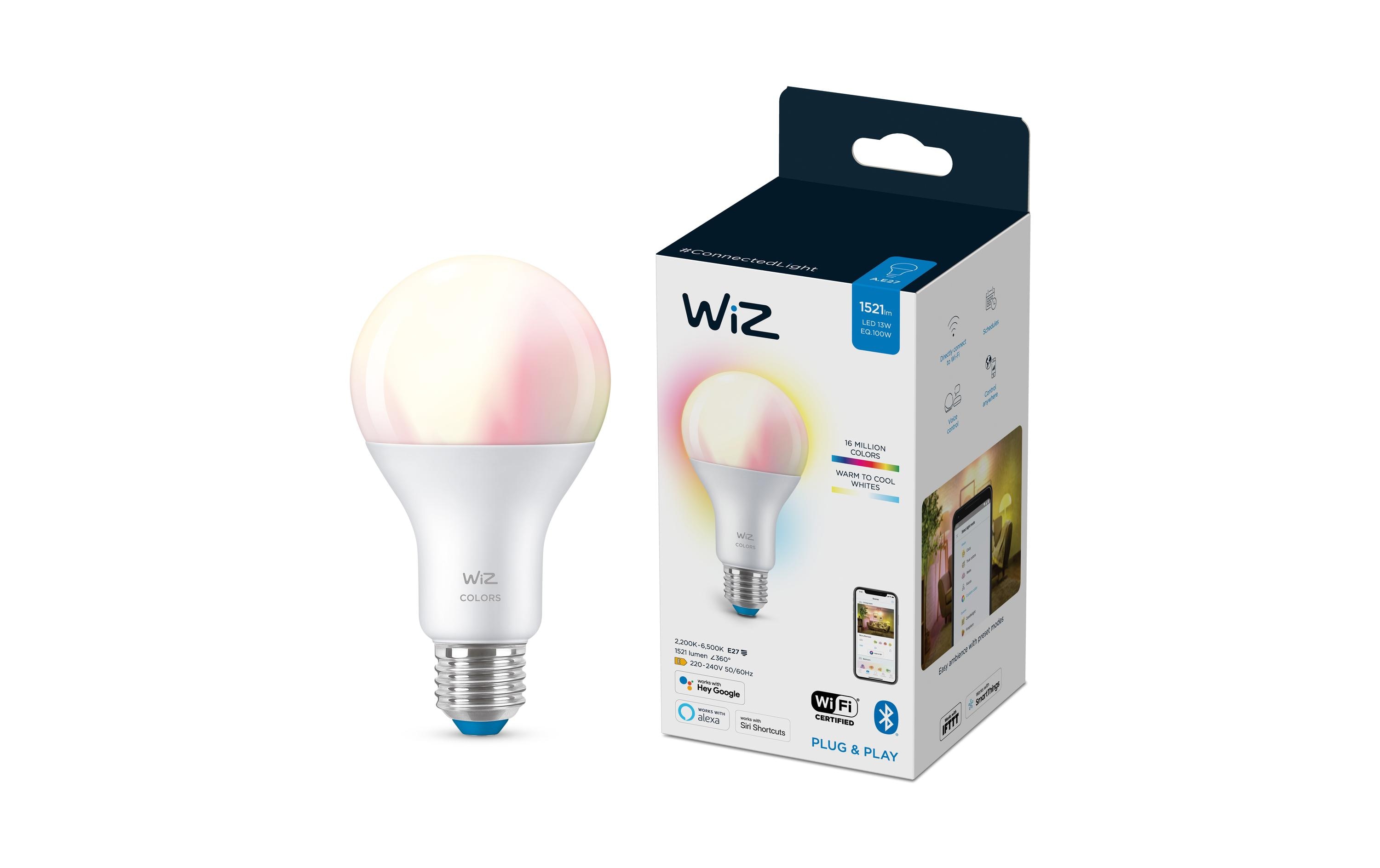 Leuchtmittel 13W(100W)E27 A67 Tunable White&Color EinzelpackSmartes Leuchtmittel, steuerbar über Bluetooth, Matter, WLAN