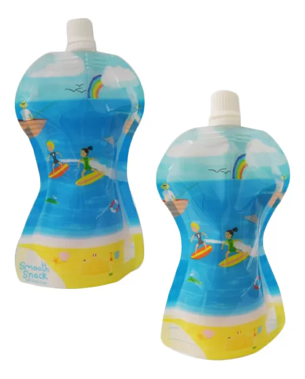 Fill n Squeeze Smooth Snack Pouches - 10 stk.