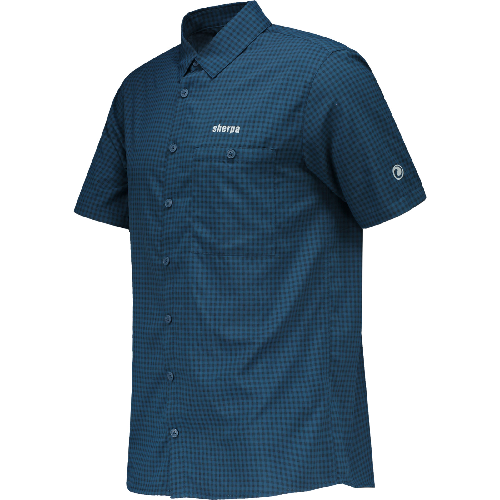 Sherpa Herren-Trekkinghemd Kolhabi M, petrol