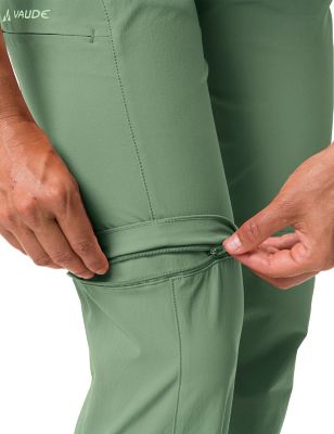 VaudeFarley Stretch ZO T-Zip Pants II - grün