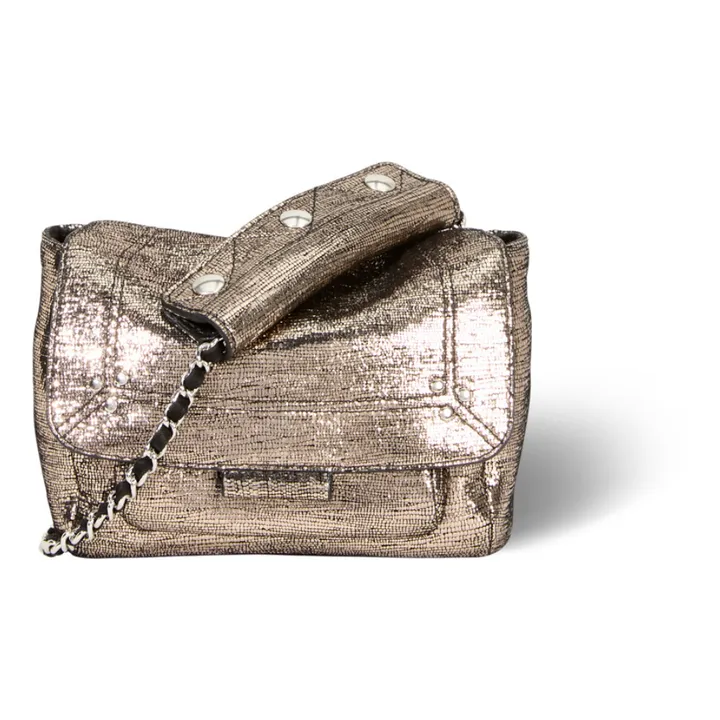 Jérôme Dreyfuss Sac Lulu S Lamé | Champagne