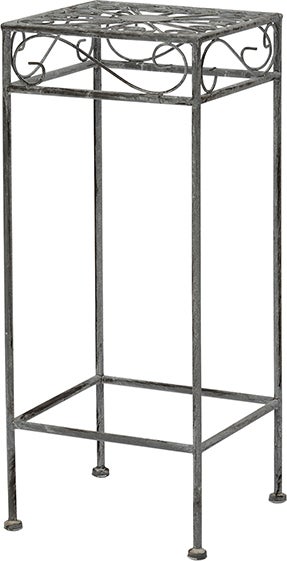 Intratuin plantentafel grijs 30 x 30 x 70 cm