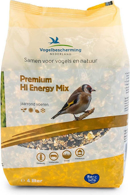 Vogelbescherming Nederland strooivoer HI-Energy 4 l